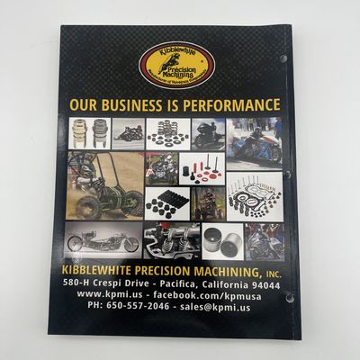 A4 Size Product Catalog Printing High Perfromance KPMI Stitch Perfect bind