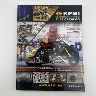 A4 Size Product Catalog Printing High Perfromance KPMI Stitch Perfect bind