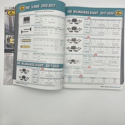 A4 Size Product Catalog Printing High Perfromance KPMI Stitch Perfect bind