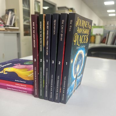 Offset Printing Novel Fiction Book Printing Customized