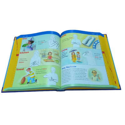 Dictionary of American Sign Language Gloss Laminated Hardcover Dictionary with 4c/4c Matte Art Paper Pages